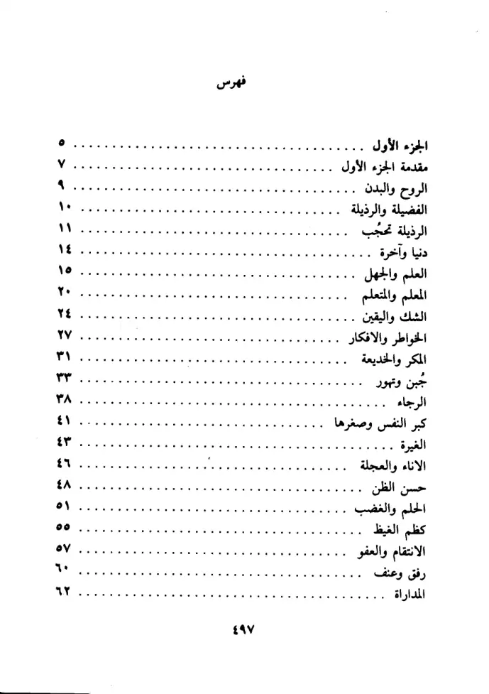 فهرس الكتاب — 1