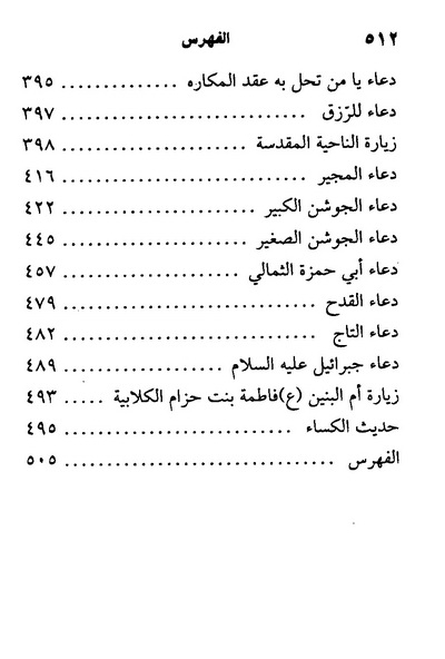 فهرس كتاب مختارات ضياء الصالحين